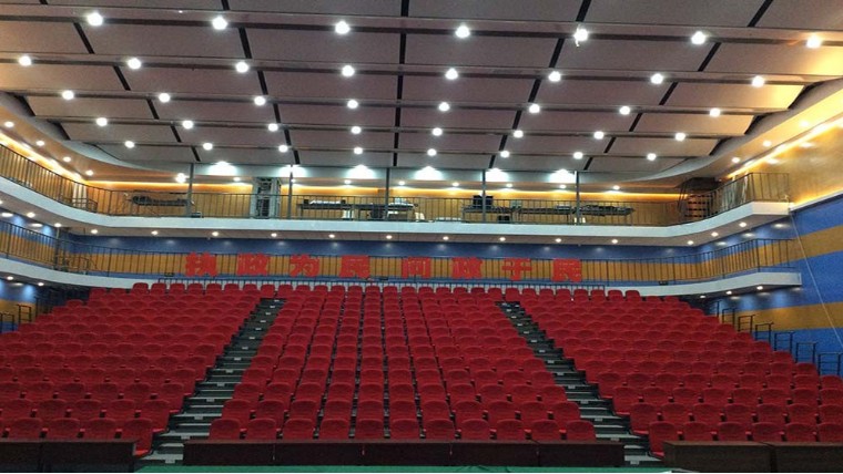 溫嶺電視臺(tái)600㎡演播大廳工程